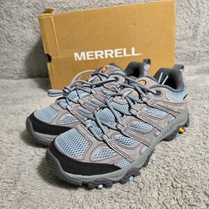 Merrell Moab 3 Womens Hiking Boots Shoes Waterproof J036332 Altitude Bleu  8 NEW